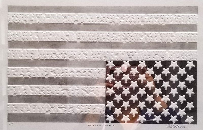 I Am Race by Michael Gibson — Pencil and Embossing