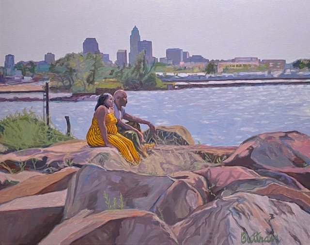 Lake Effect by David Buttram — Oil on canvas