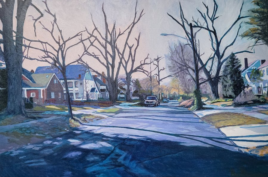 Good Morning by David Buttram — Oil on canvas
