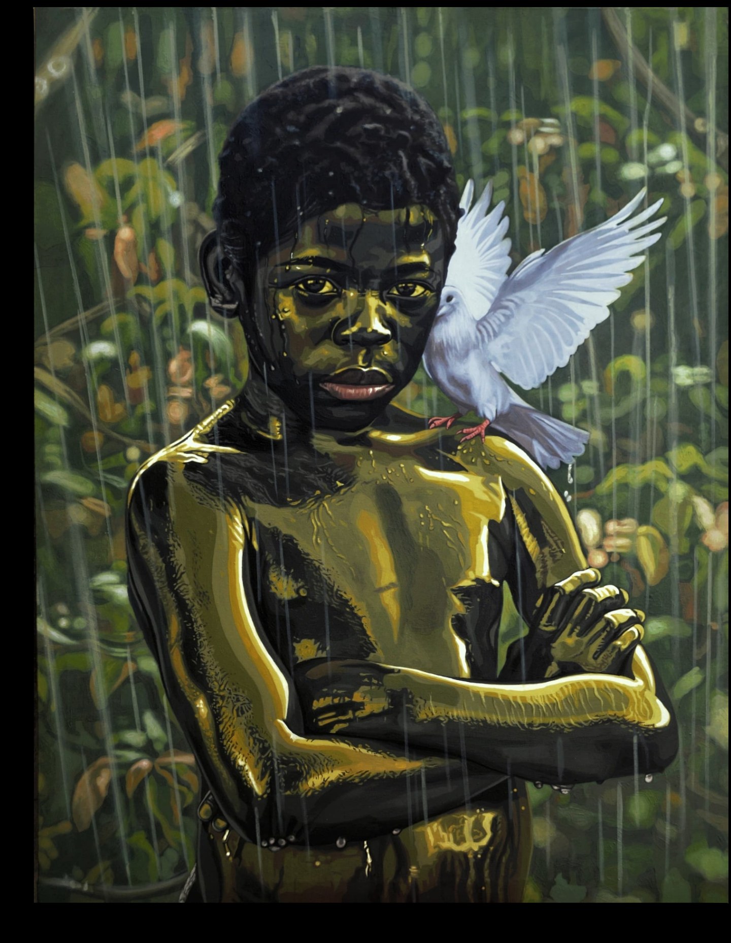 Keep Peace by Timi Light — Acrylics on canvas