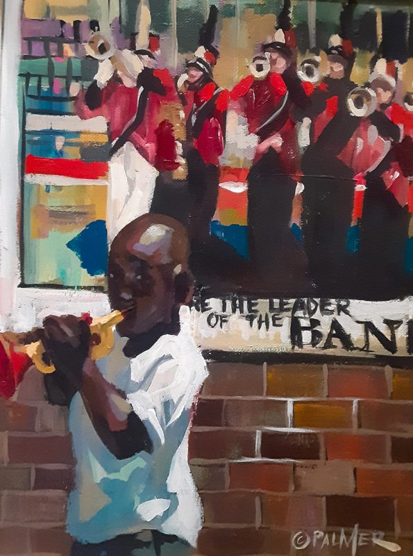 Leader of the band by Charly Palmer — Acrylic on canvas