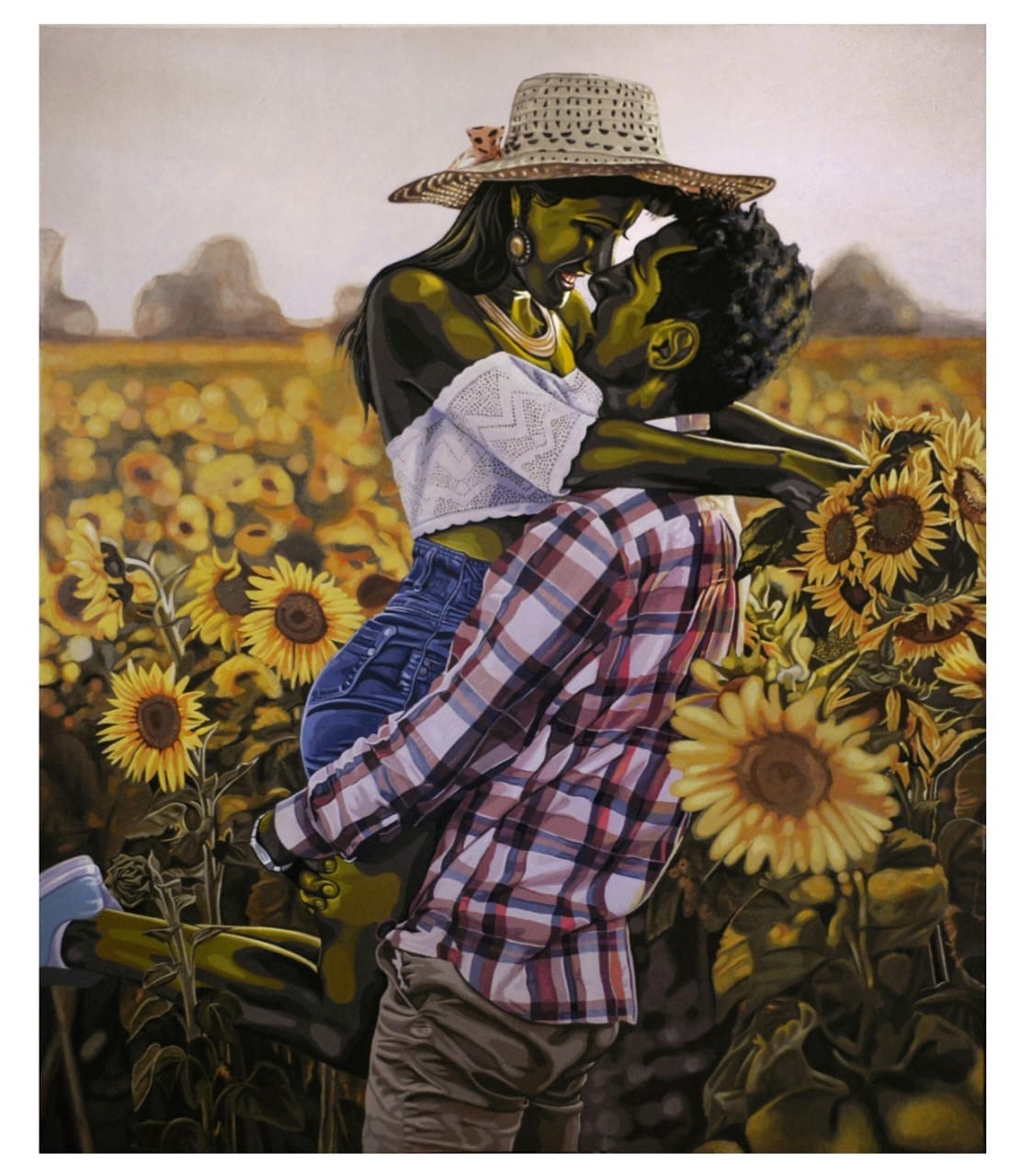 The Strength of Tenderness by Tim Light — Oil on canvas