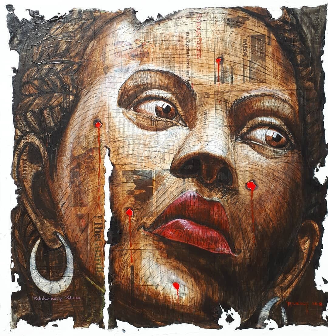 The Storm is Over by Abdulrazaq Ahmed — Mixed Media