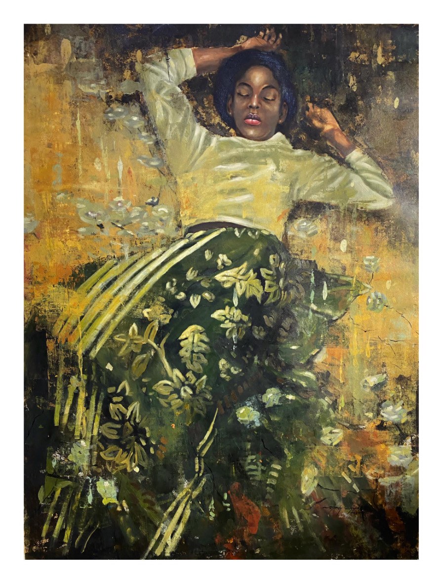 Peace by Osimeh Godstand Ederibhalo — Oil on Canvas