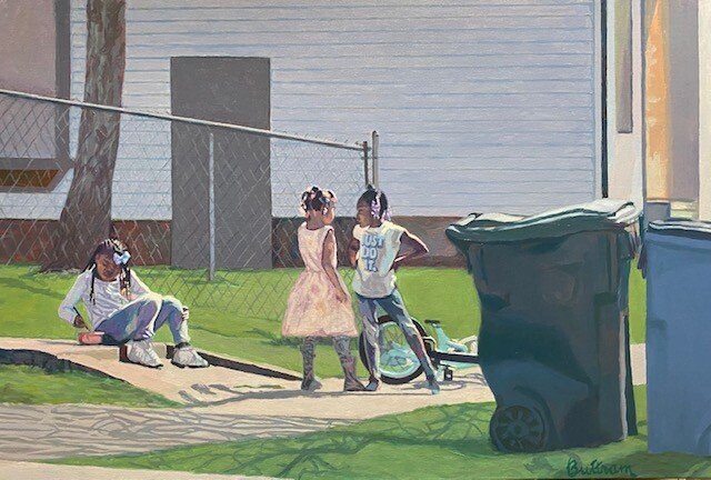 Beautiful Tuesday by David Buttram — Oil on canvas