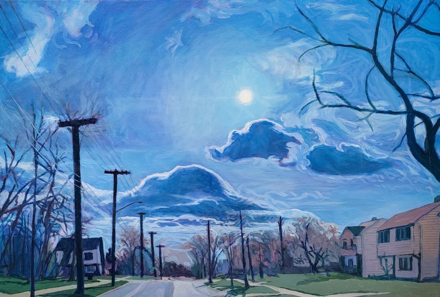 Twighlight by David Buttram — Oil on canvas