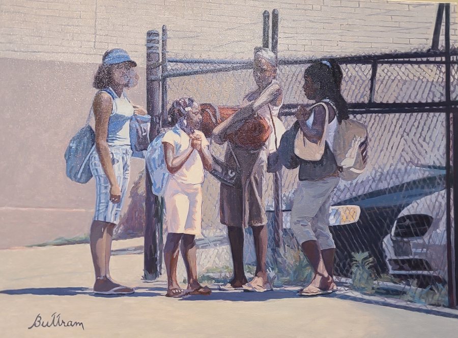 On Broadway by David Buttram — Oil on canvas