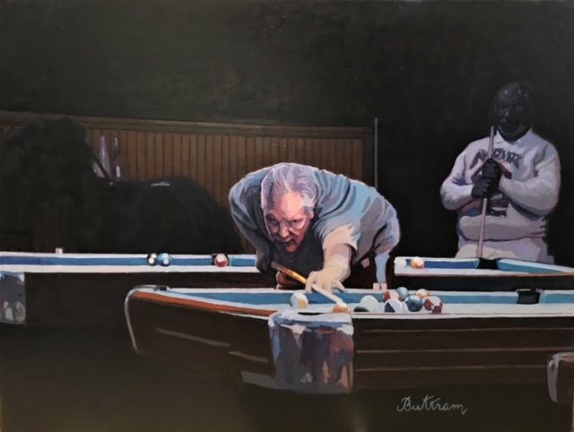 Scientific Deduction by David Buttram — Oil on canvas