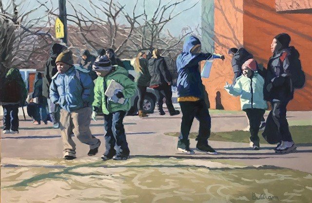 Winter Break by David Buttram — Oil Painting