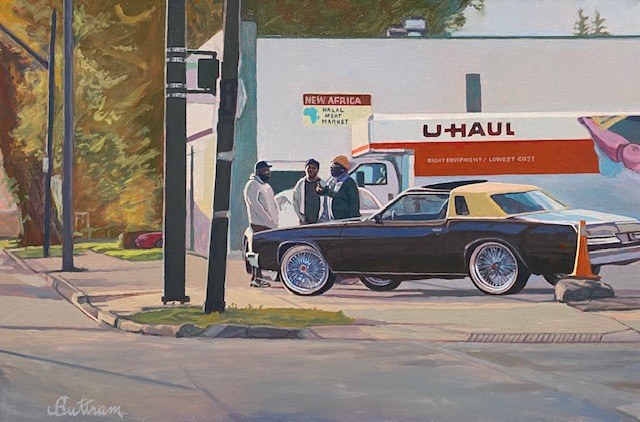 Cutty by David Buttram — Oil on canvas
