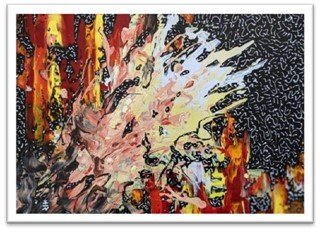 Fluidity by Vincent Keele — Acrylic, texture, gloss varnish